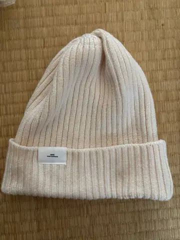 론 하먼 크림 니트 모자