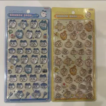 모자 꽁지 드롭 씰 치이카와 (먼작귀) 토끼 하치와레