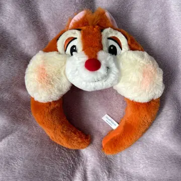 디즈니 칩 머리띠 봉제 인형 헤어밴드