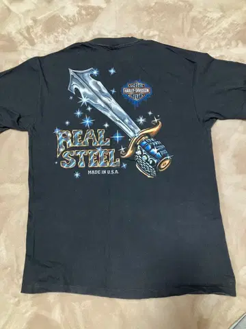 할리데이비슨 REAL STEEL 셔츠