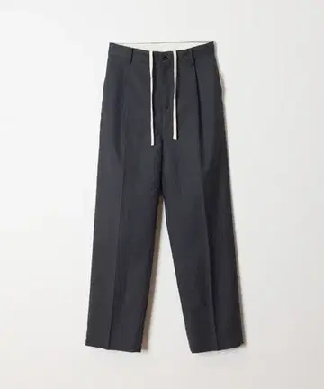 HOLIDAY 울 드로스트링 슬랙스