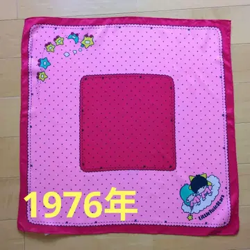 키키라라 산리오 스카프 쇼와 레트로 빈티지