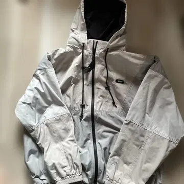 BEAMS HEART 후드 부착 나일론 자켓 그레이