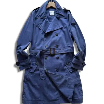 TATRAS 타트라스 트렌치코트 소매 로고 와펜 네이비 블루 02 M