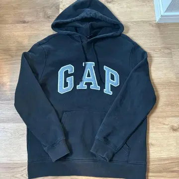 GAP 블랙 후드티 XS