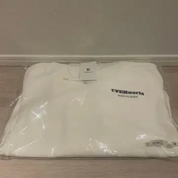 UVERworld 화이트 MADE IN JAPAN 후드티