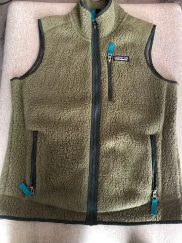 Patagonia 레트로 파일 플리스 베스트 카키