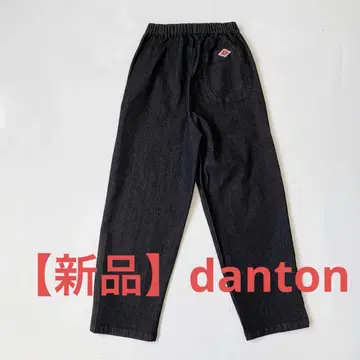 다크 블루 데님 이지 팬츠