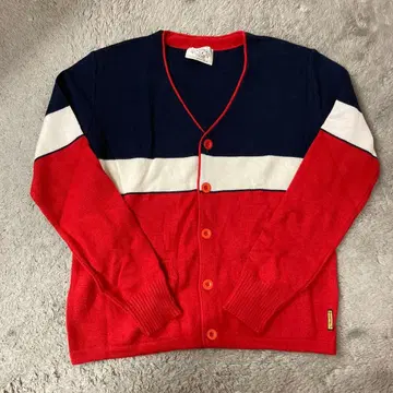 Armani Jeans 가디건 네이비 화이트 빨간색 3가지 색상 새상품급