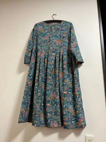 기모노 리메이크 롱 원피스