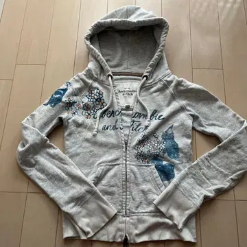 Abercrombie & Fitch 그레이 후드티