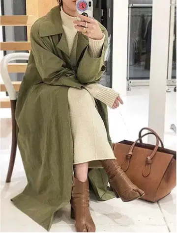 TODAYFUL 턱 오버 트렌치코트