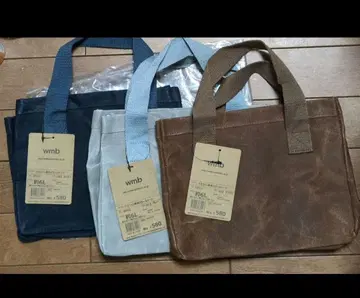 즉시 발송! 워크맨 파라핀 캔버스 토트백 미사용 새상품 4점