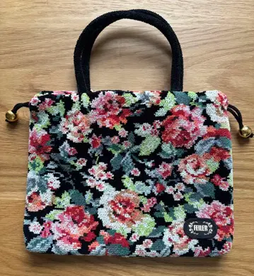 FEILER 꽃무늬 핸드백 중형