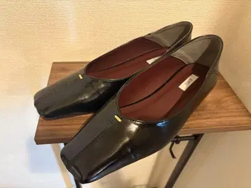 EVOI 블랙 플랫슈즈 24.0cm