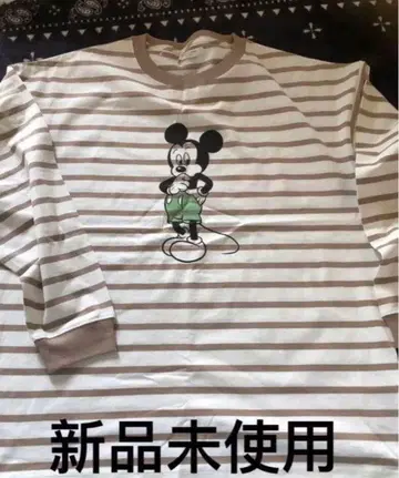 FREAK'S STORE 디즈니) 미키마우스/별주 보더 롱 TEE