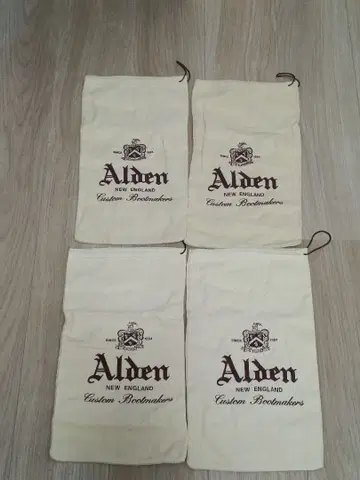 Alden 신발 주머니 2세트 (4개)