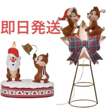 칩과 데일 LED 피규어 트리탑 2세트