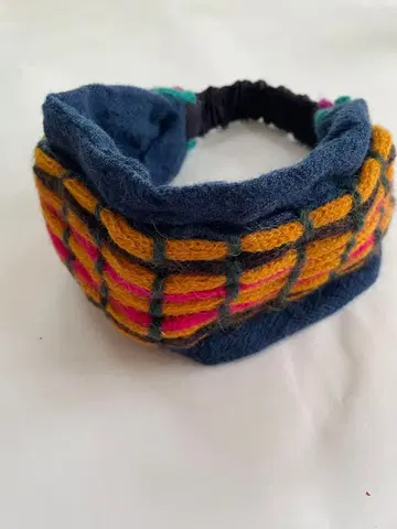 Baranai no Bouki 체크 무늬 헤어밴드