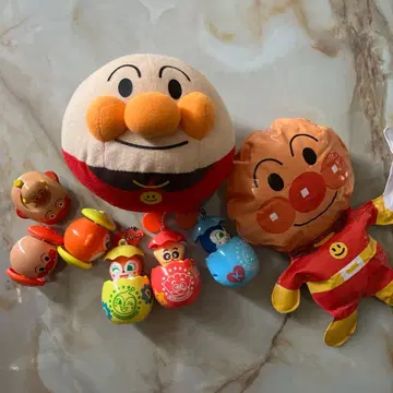 호빵맨 완구 키링 세트