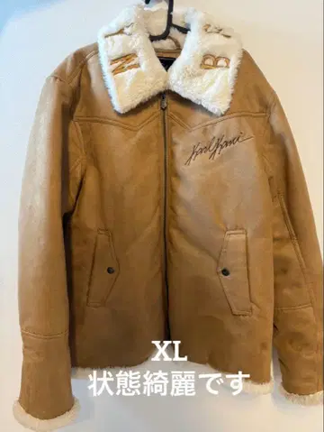 Karl Kani 퍼 후드 아우터 XL
