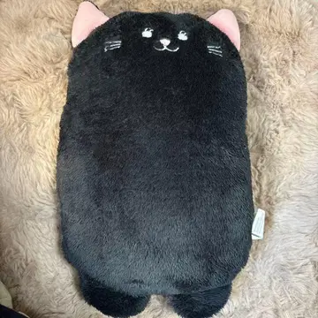 다이소 검은 고양이 봉제 인형 소