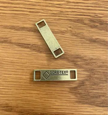 2세트 Danner(대너)용 고어텍스 메탈 플레이트 골드색