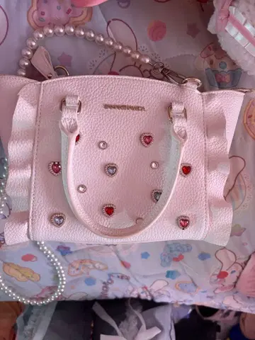 사만사 비쥬 숄더백 화이트 미니