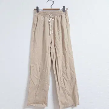 DAZY 베이지 캐주얼 팬츠 L 사이즈 코튼 여성용