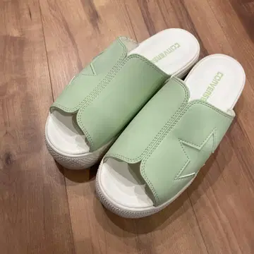 Converse 민트 그린 슬라이드 샌들