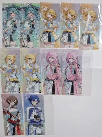 프로세카 애니메이트 특전 클리어 책갈피 기념