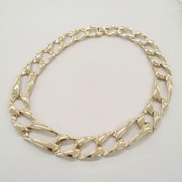 MONET 빈티지 골드 체인 링크 목걸이