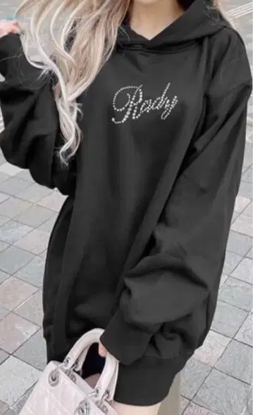 rady 비쥬 로고 후디 S