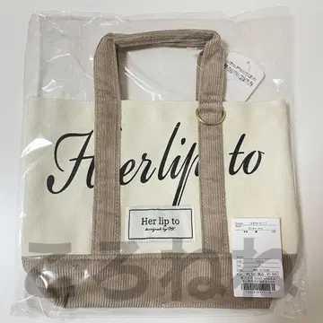 herlipto HLT 미니 토트백 아이보리