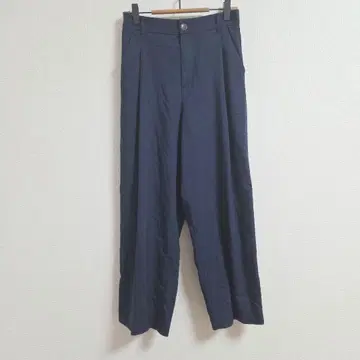 coen 네이비 와이드 팬츠 M 사이즈 여성용