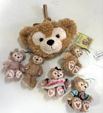 더피 카드 케이스 봉제 인형 새상품 있음 발렌타인 셰리메이