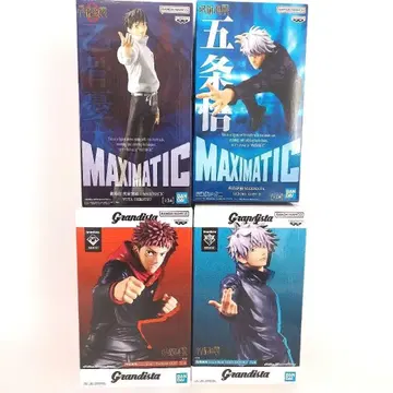 주술회전 grandista.MAXIMATIC 피규어 4체 세트