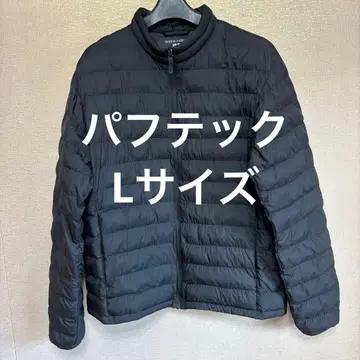 유니클로 퍼프 테크 자켓 L 사이즈 블랙