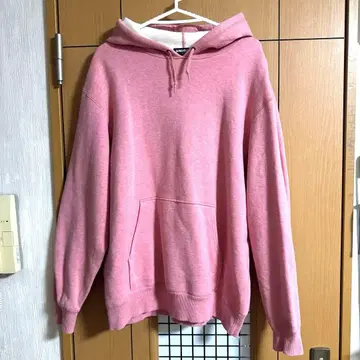 올드 유니클로 90s 네이비 택 UNIQLO XL 핑크 후드티