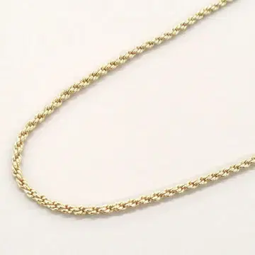 MONET 빈티지 트위스트 체인 골드 목걸이