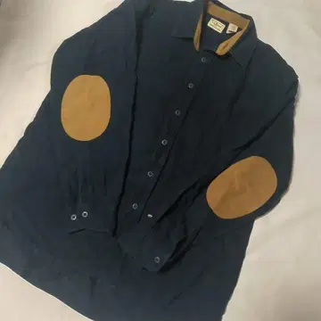 엘엘빈 네이비 셔츠 엘보 배치 포함