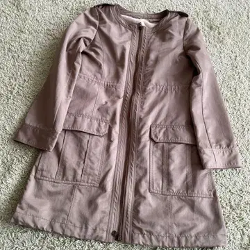 Spick and Span 노카라 코트 라이트 그레이