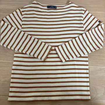 세인트 제임스 웨쌍 긴팔 아이보리/라이트 브라운 T1