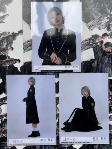 사쿠라자카46 13th 봉입 후지요시 카린 세미 컴프