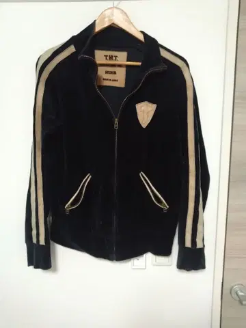 일본제 T.M.T. 벨벳 저지 블랙 M 사이즈
