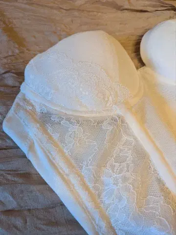 [브라이덜 이너] B65 화이트 코르셋 타입