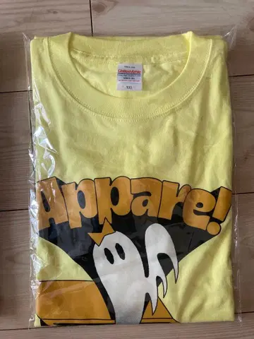 Appare! T셔츠 할로윈 2025 나나세 레아 옐로우 컬러 XXL