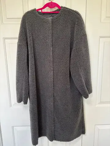 nano universe 보아 롱 코트 그레이