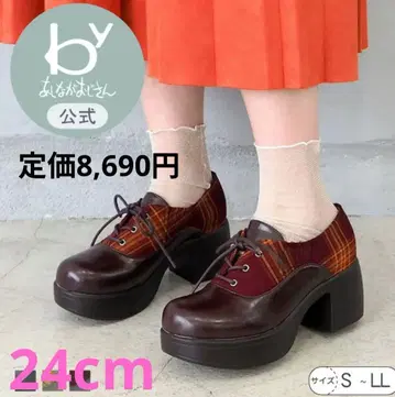 by 키다리 아저씨 통굽 레이스업 펌프스 L 사이즈