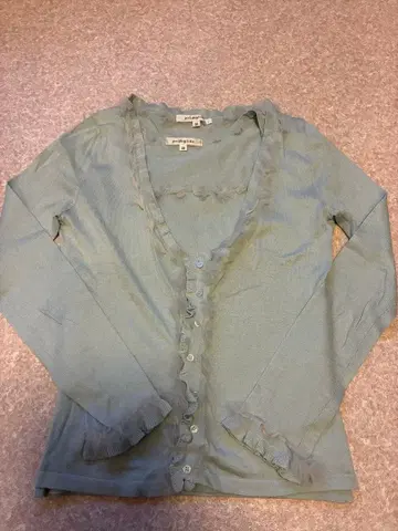 prideglide 퍼 프릴이 달린 트윈 니트 38